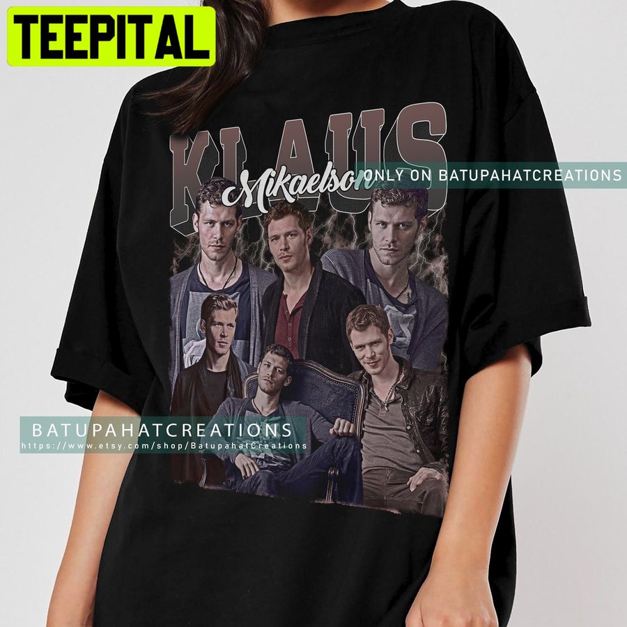 Klaus Mikaelson Shirt The Tv Series Vintage 90's Trending Trending Unisex T-Shirt