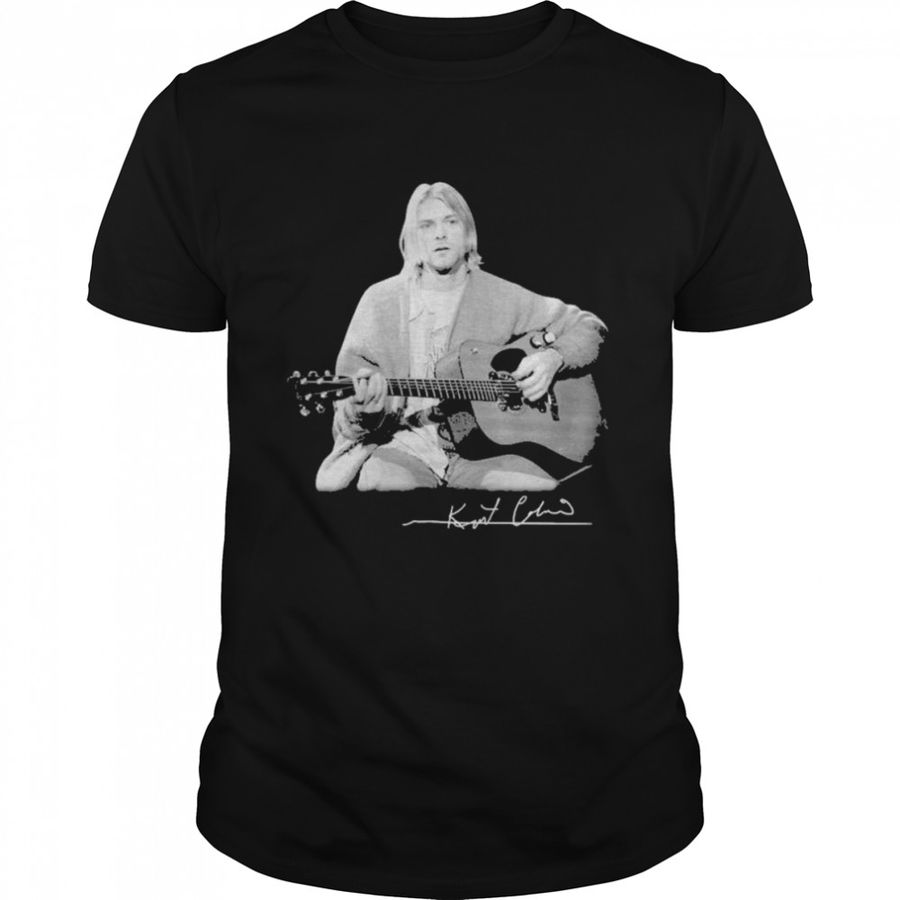 Kurt Cobain Music Signature 2022 Shirt