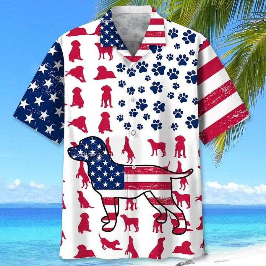 Labradog Flag Hawaiian Shirt Pre10843, Hawaiian shirt, beach shorts, One-Piece Swimsuit, Polo shirt, funny shirts, gift shirts, Graphic Tee