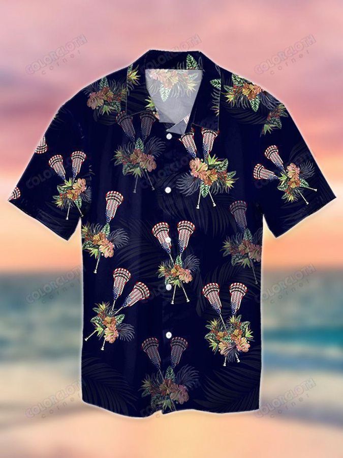 Lacrosse Tropical Hawaiian Shirt Pre10905, Hawaiian shirt, beach shorts, One-Piece Swimsuit, Polo shirt, funny shirts, gift shirts, Graphic Tee