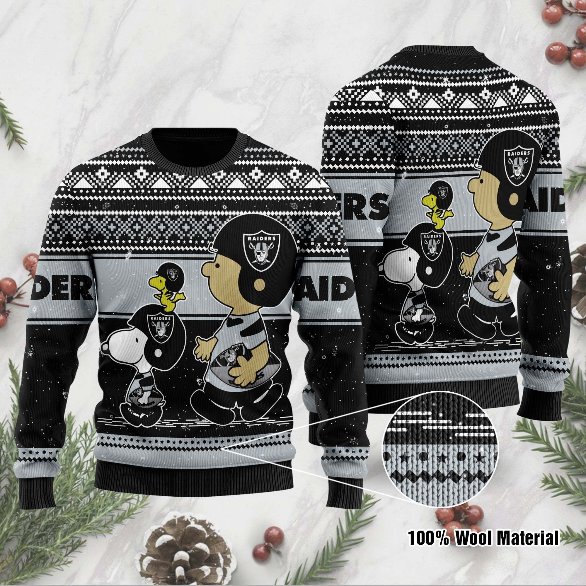 Las Vegas Raiders Sweater Ugly Christmas Sweater Ugly Sweater Christmas