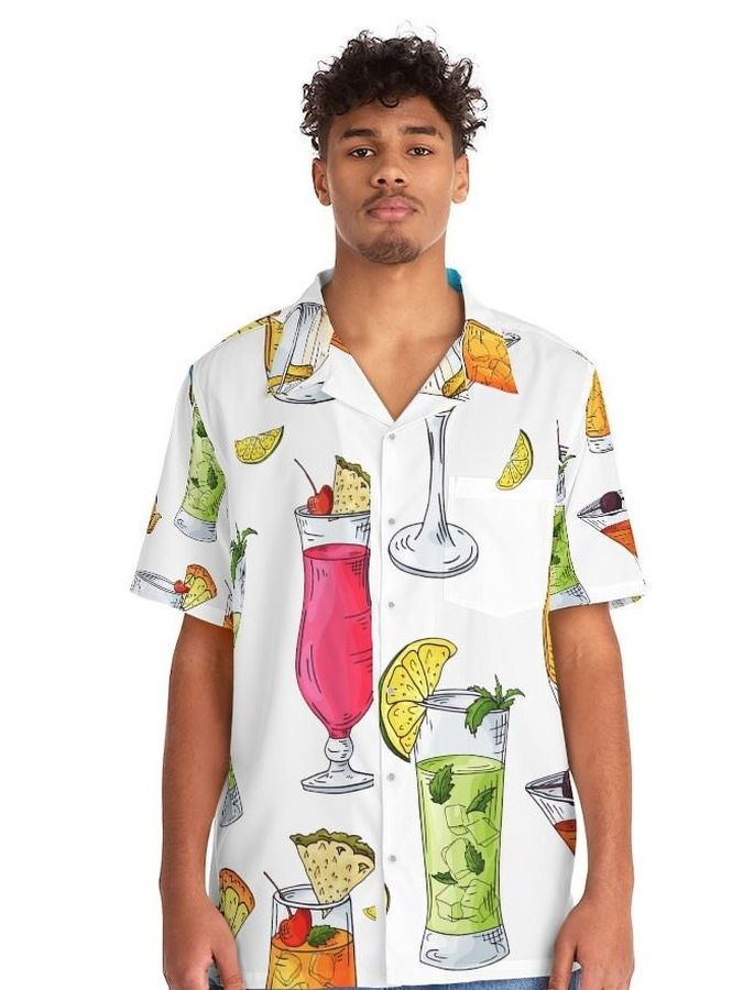 Le PleaSur Hawaiian Collection - Cocktail Shirt-2