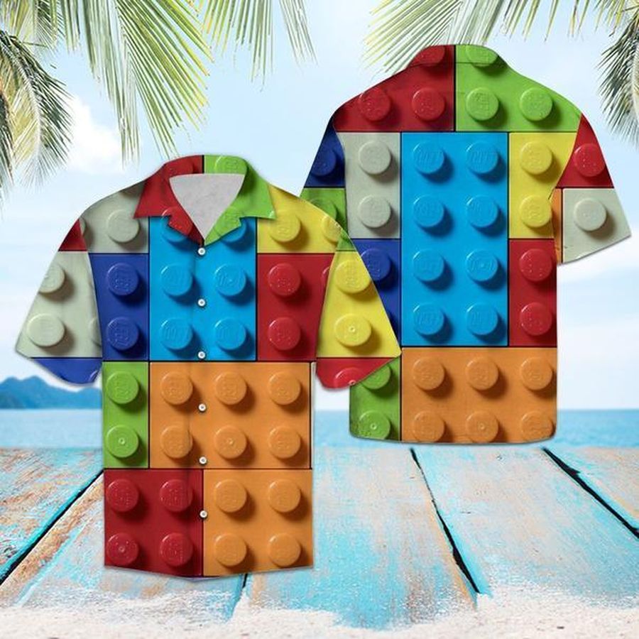 Lego Life Hawaiian Shirt Pre10546, Hawaiian shirt, beach shorts, One-Piece Swimsuit, Polo shirt, funny shirts, gift shirts, Graphic Tee