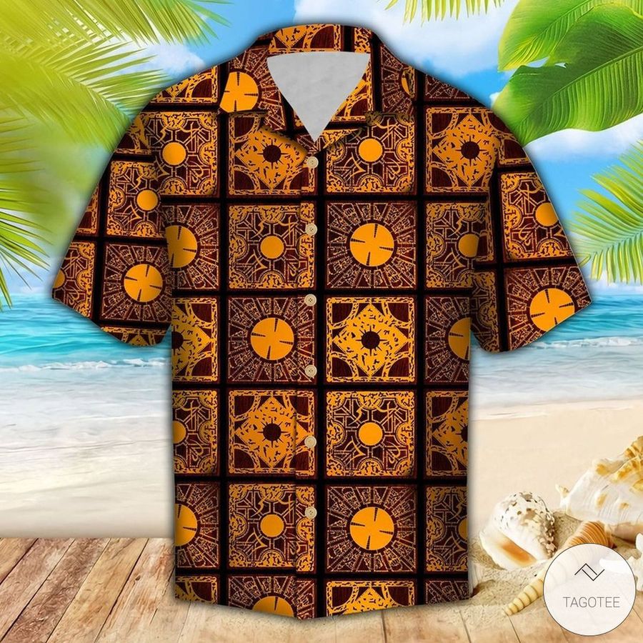 Lemar Pattern Hawaiian Shirt
