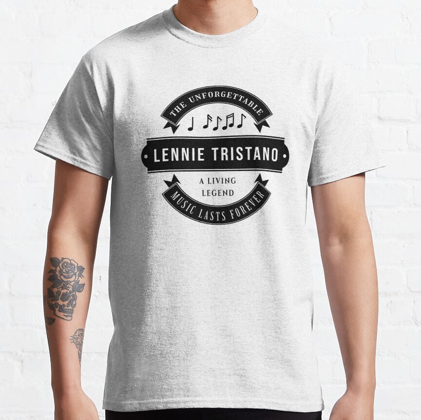 Lennie Tristano - The unforgettable - Music lasts forever - Search 2 times for 'ripmusic' to find all musicians or for 'ripmusic' and a name  Classic T-Shirt