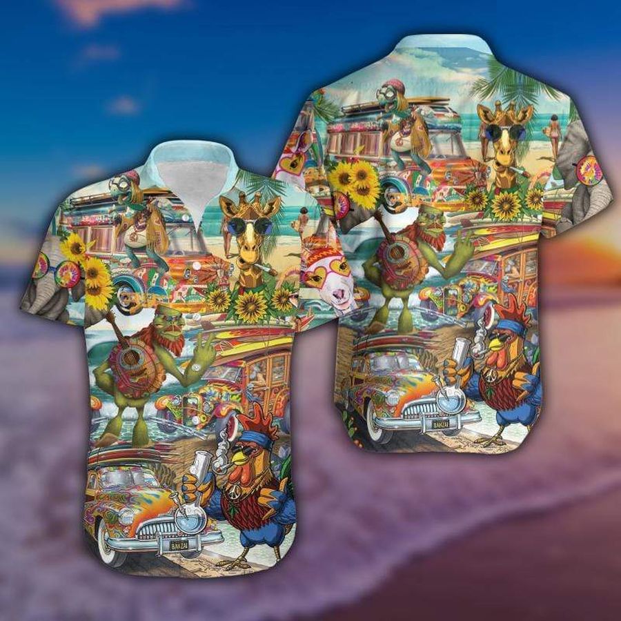 Lets Dance In The Sun Hippie Hawaiian Shirt Pre12690, Hawaiian shirt, beach shorts, One-Piece Swimsuit, Polo shirt, funny shirts, gift shirts