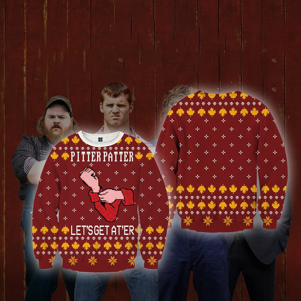 Letterkenny Knitting Style For Unisex Ugly Christmas Sweater All Over