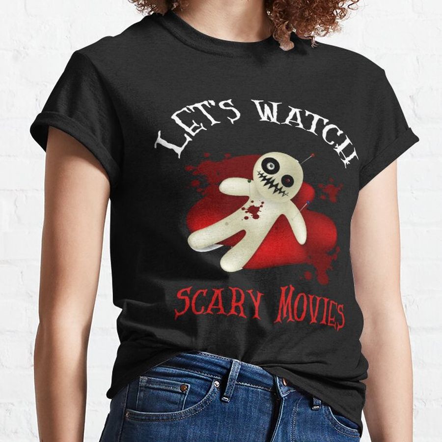 Let's Watch Scary Movies, Horror Movie Obsessed Classic T-Shirt