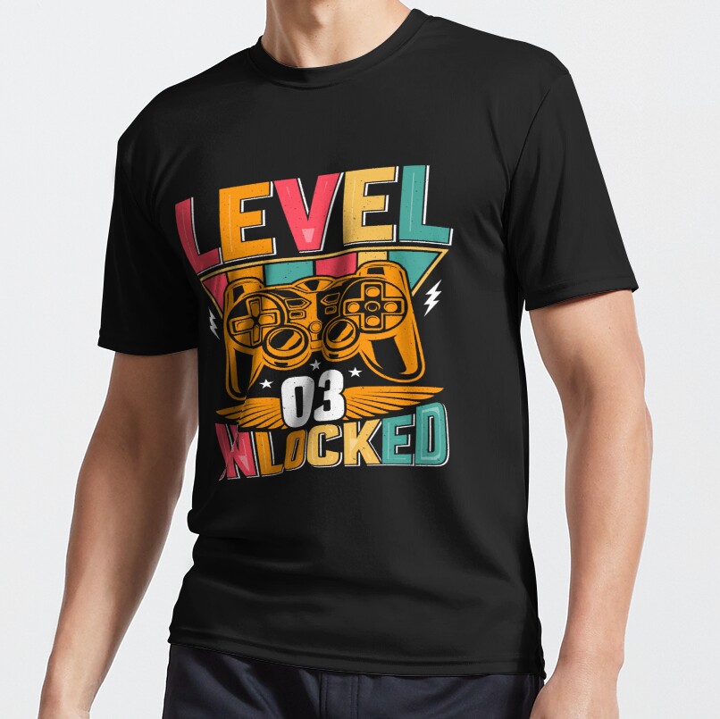 Level 03 Unlocked Active T-Shirt