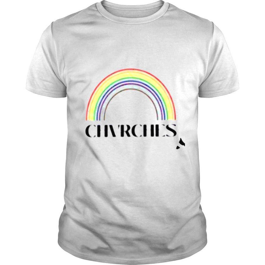 LGBT Chvrches Rainbow shirt