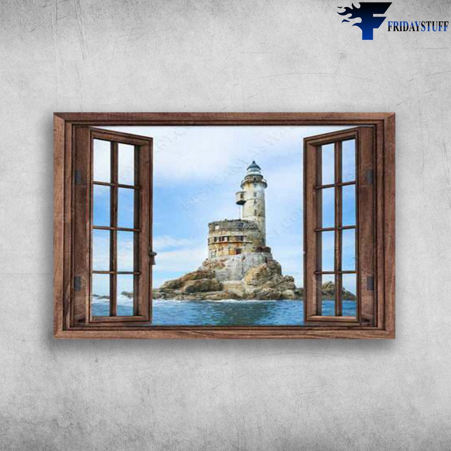 Lighthouse Window – The Lighthouse Outside The Window