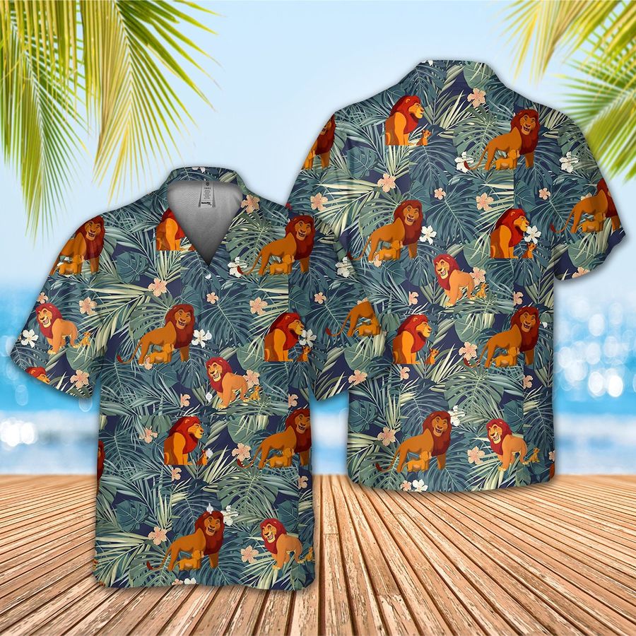 Lion King Hawaii Shirt