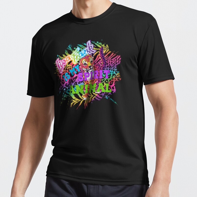 Lisa Frank Rainbow Inspired Spirit Animal   Active T-Shirt