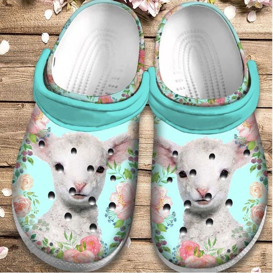 Little Lamb Crocs Shoes - Lovely World Crocbland Clog Birthday Gift For Man Woman Boy Girl