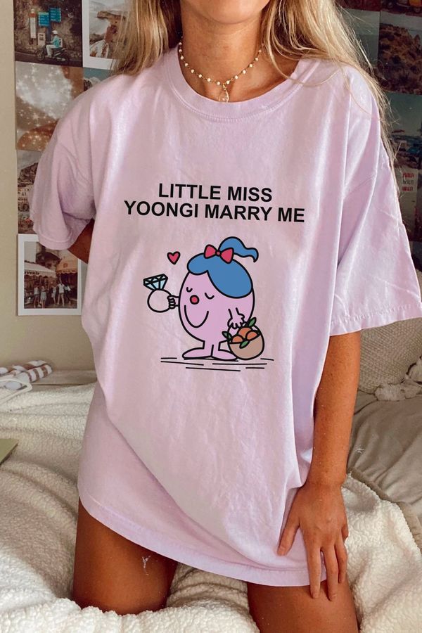 Little Miss Loves BTS Custom Tee
