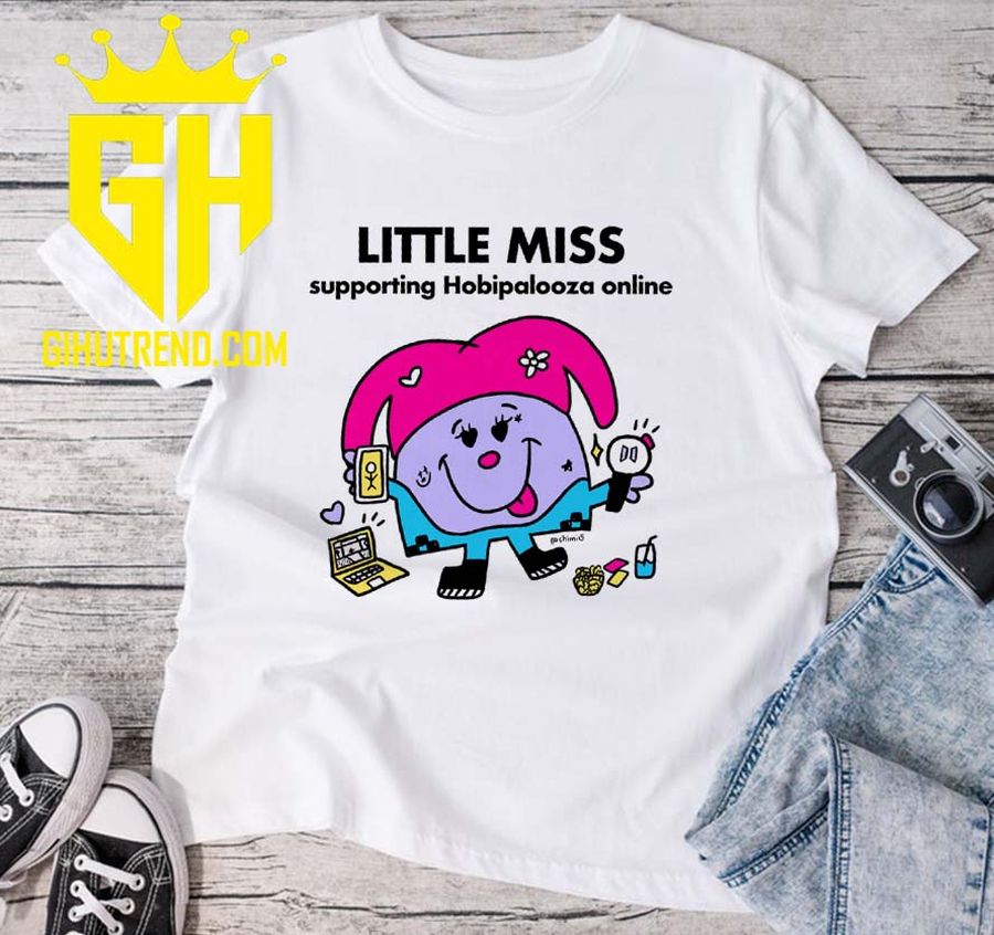 Little Miss Supporting Hobipalooza Online T-Shirt
