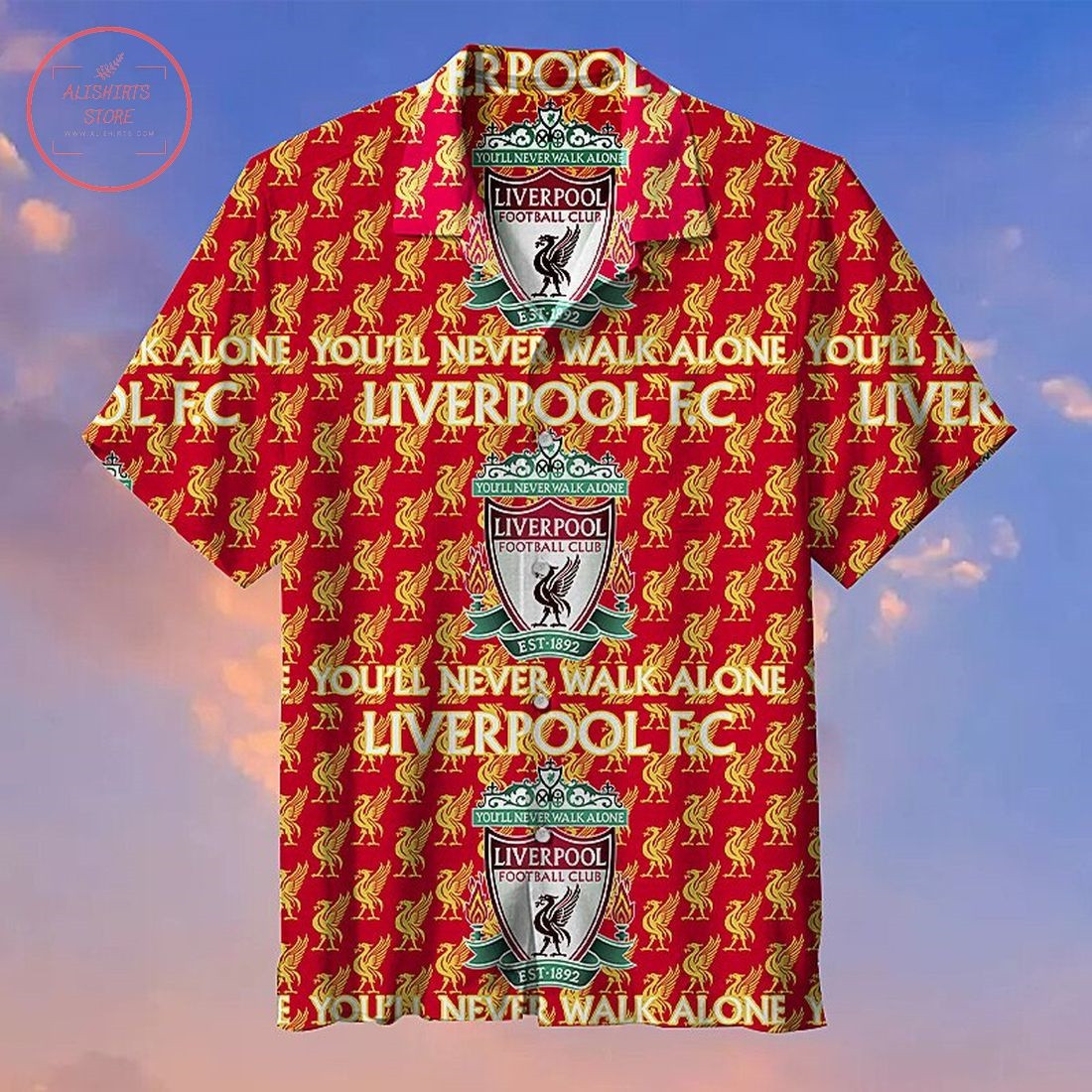 Liverpool Fc Fans Commemorative Hawaiian Shirt