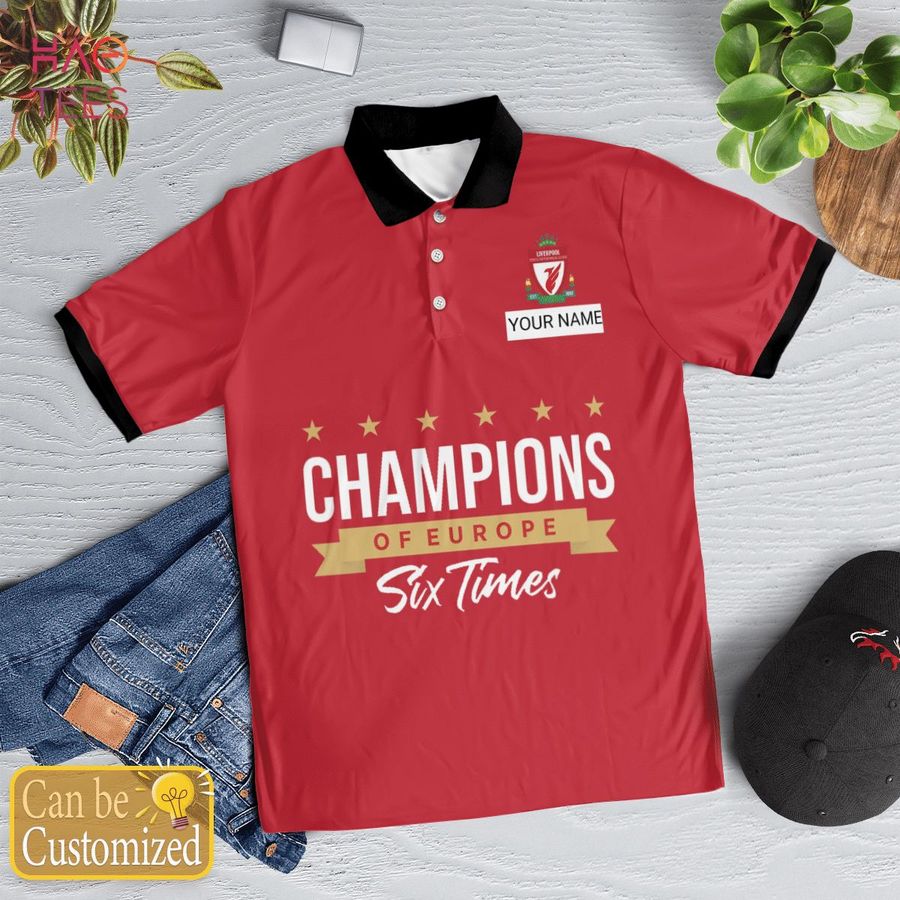 Liverpool Is Champion Limited 2022 Polo Shirt Black