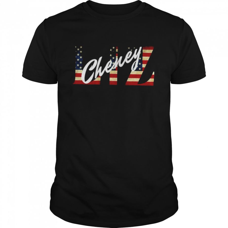 Liz Cheney For President 2024 Usa Flag T-Shirt