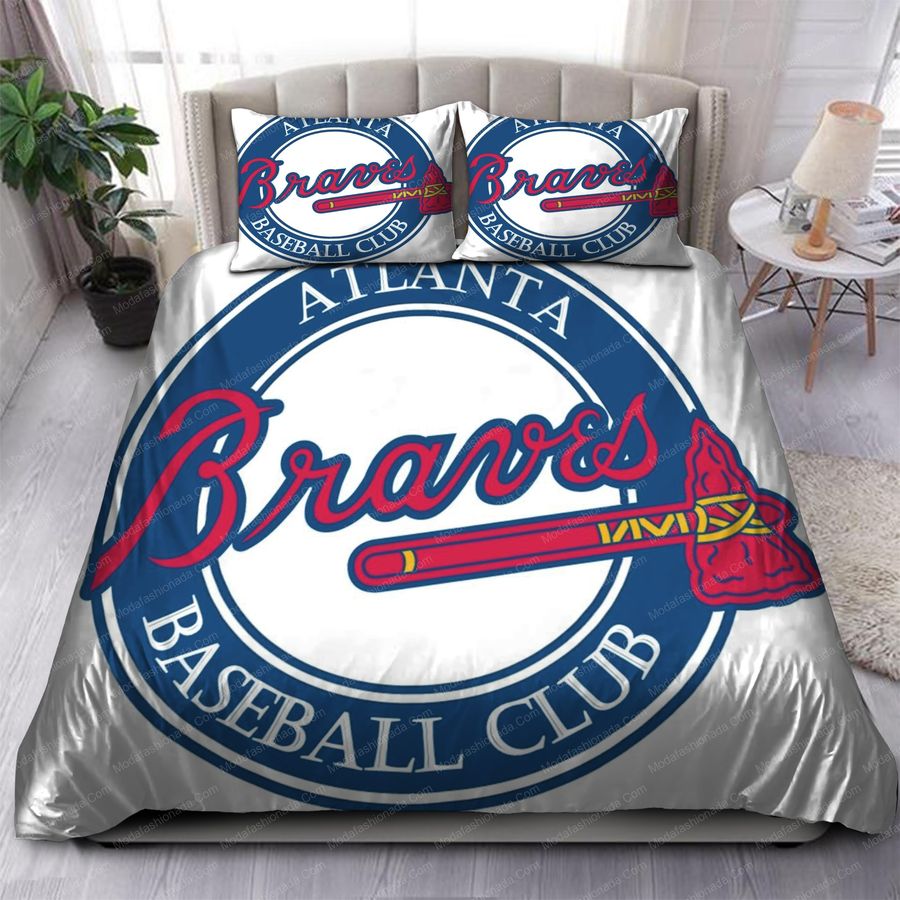 Logo Atlanta Braves MLB 52 Bedding Sets