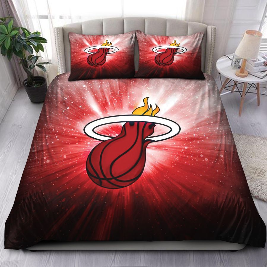 Logo Miami Heat NBA 27 Bedding Sets