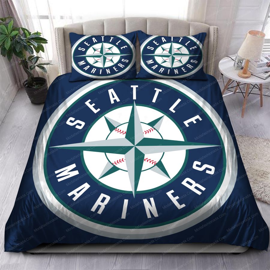 Logo Seattle Mariners MLB 160 Bedding Sets