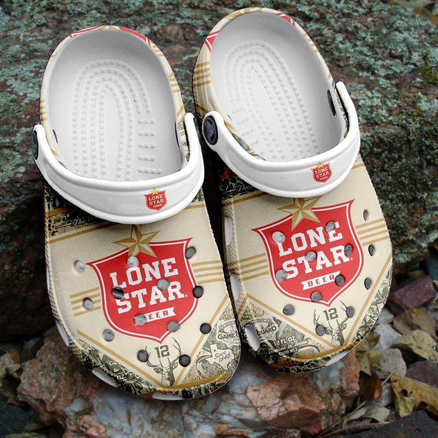 Lone Star Beer crocs crocband clogs