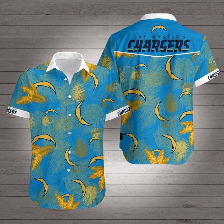 Los Angeles Chargers Hawaiian Aloha Shirt For Hot Fans
