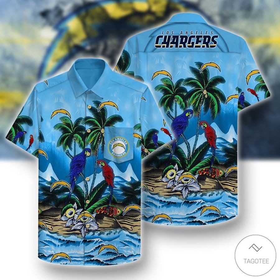 Los Angeles Chargers Hawaiian Shirt