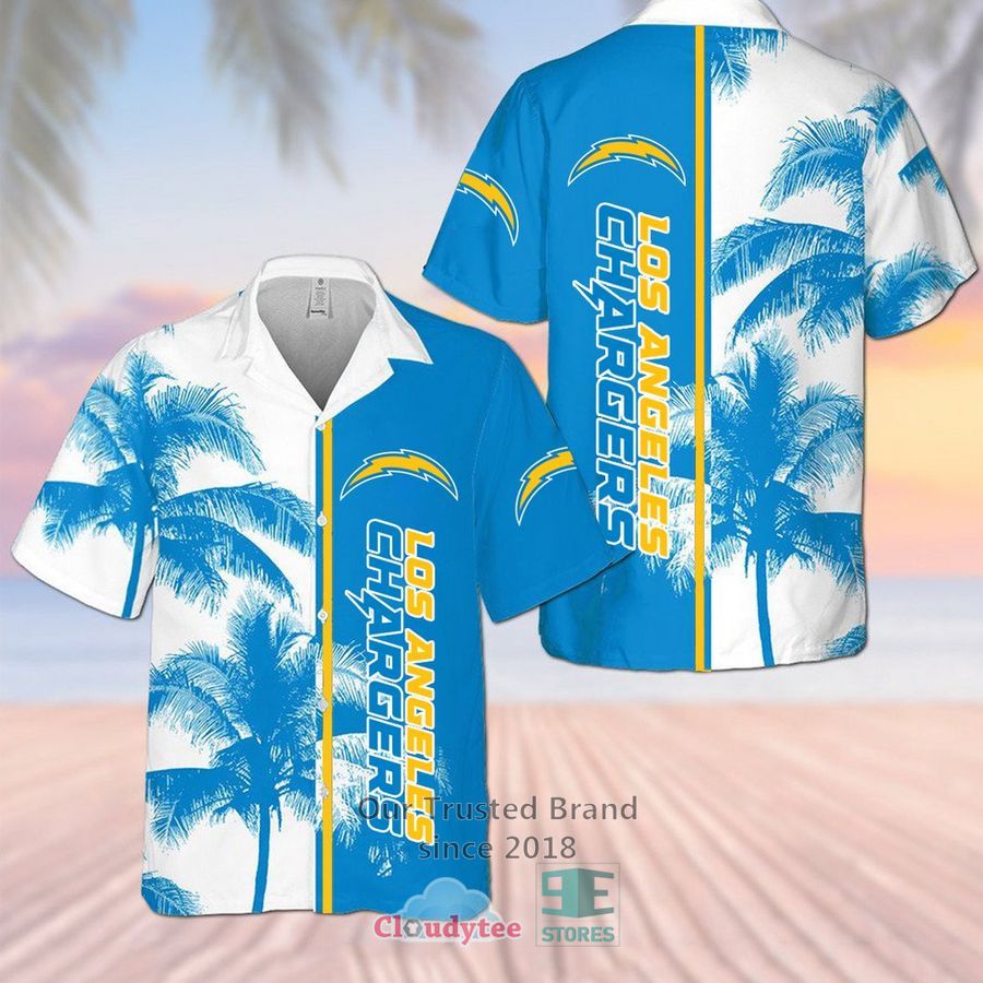 Los Angeles Chargers Palm tree Hawaiian Shirt – LIMITED EDITION
