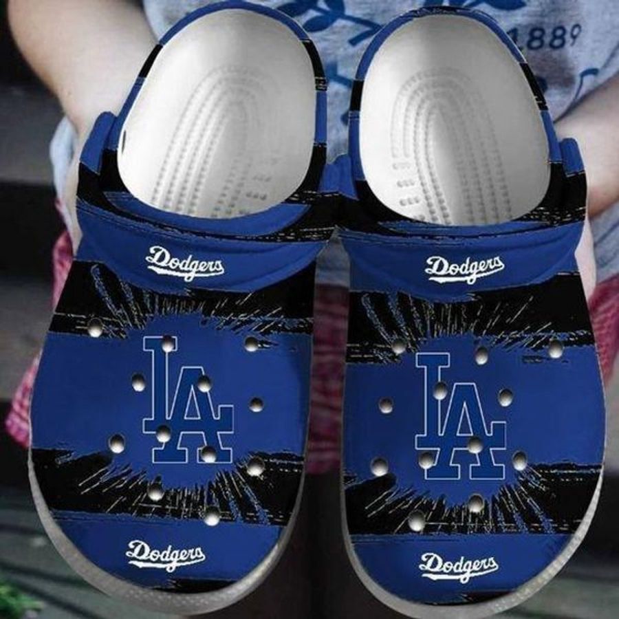 Los Angeles Dodgers Crocs Crocband Clog Unisex Fashion Style For Women Men Nd