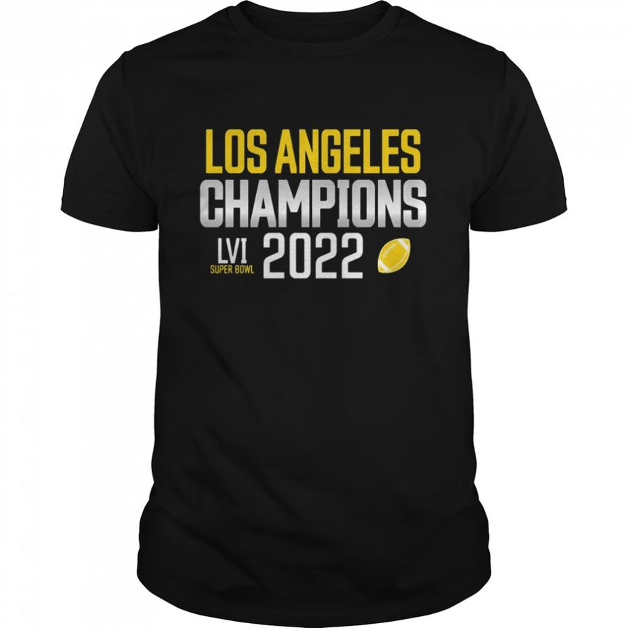 Los Angeles Rams Super Bowl Championship 2022 shirt