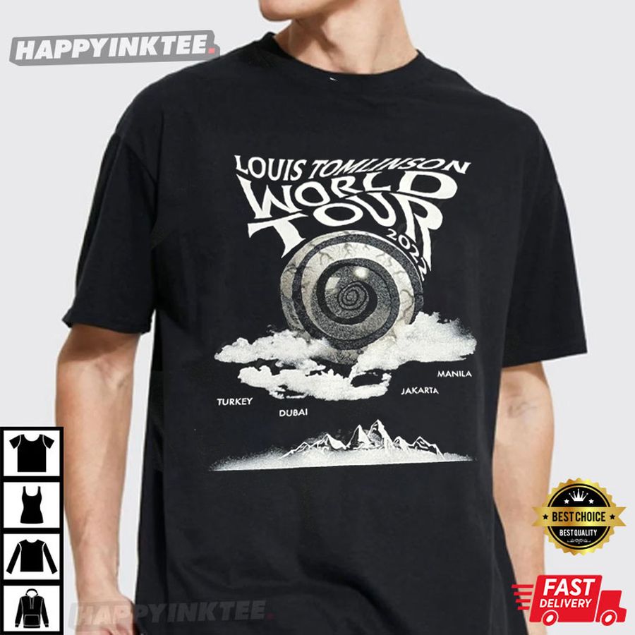 Louis Tomlinson World Tour Asia Edition T-shirt