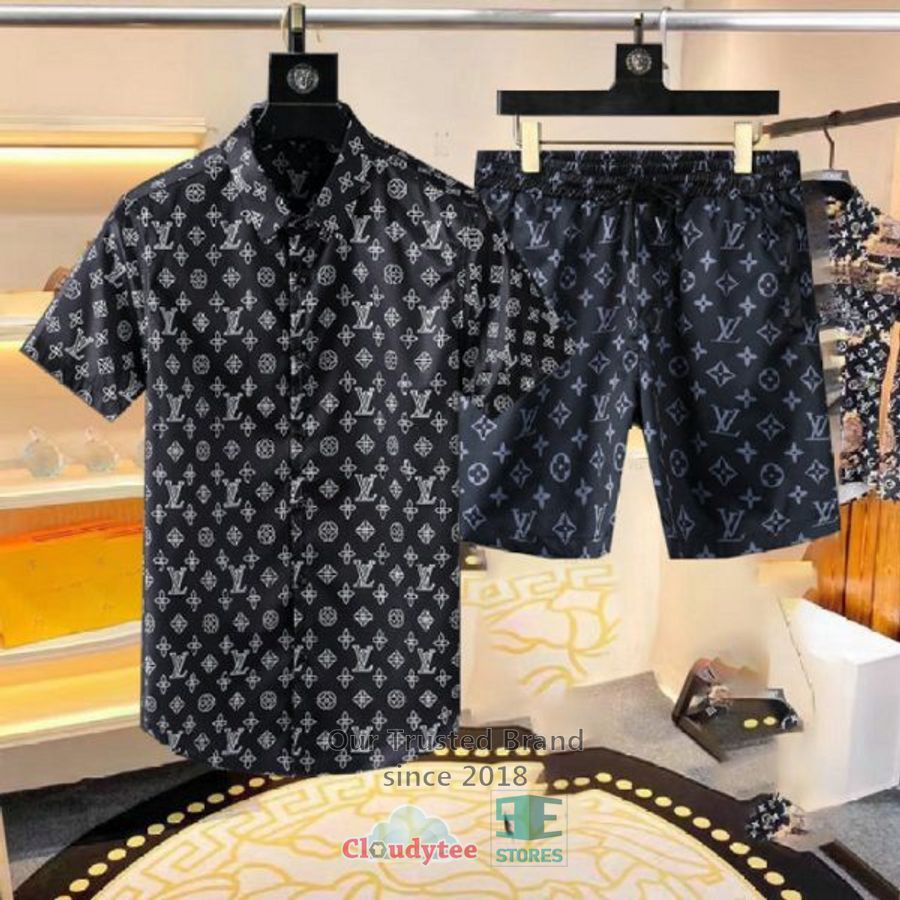 Louis Vuitton blue pattern Hawaiian Shirt, Shorts – LIMITED EDITION