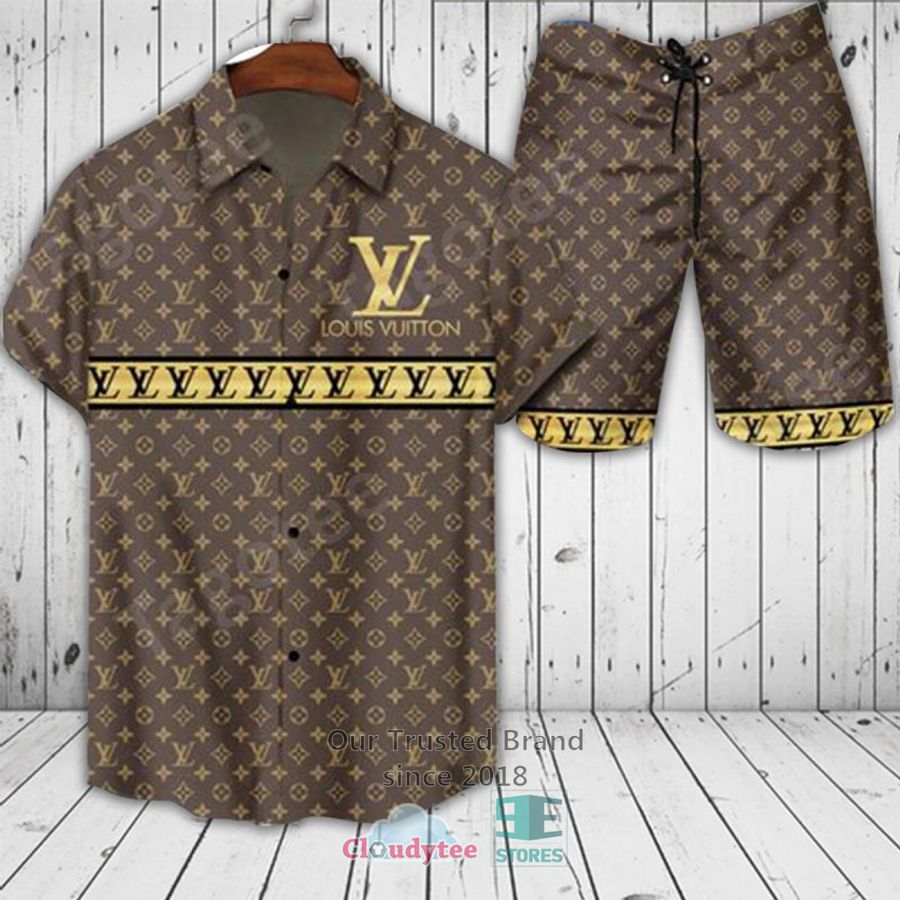 Monogram Twill LongSleeved Shirt with Signature Buttons  Ready to Wear  LOUIS  VUITTON