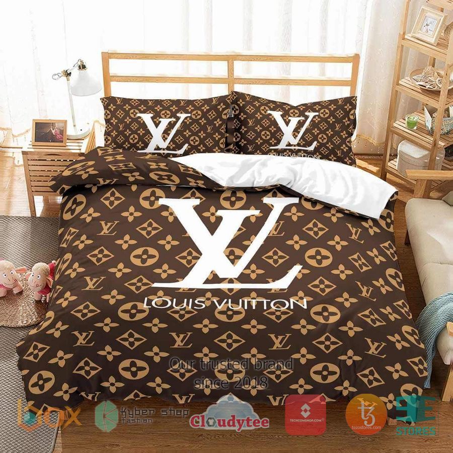 Louis Vuitton French brand brown Bedding Set – LIMITED EDITION