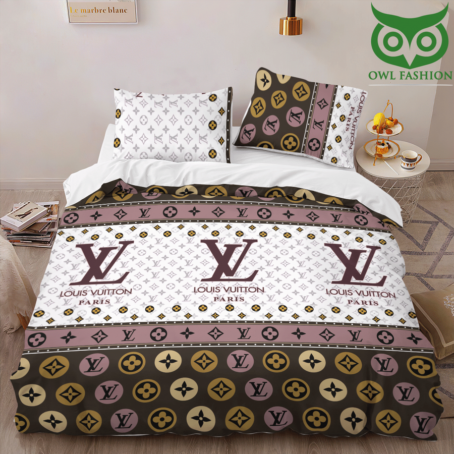 LV 08 Bedding Sets Bedroom Luxury Brand Bedding  Macall Cloth Store   Destination for fashionistas
