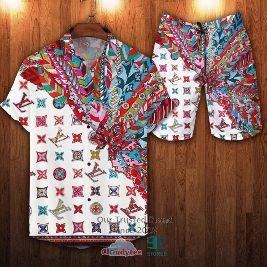 Louis Vuitton Pattern Color Hawaiian Shirt, Short – LIMITED EDITION