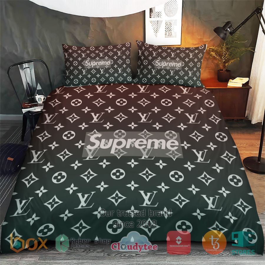 Louis Vuitton-Supreme Bedding Set – LIMITED EDITION