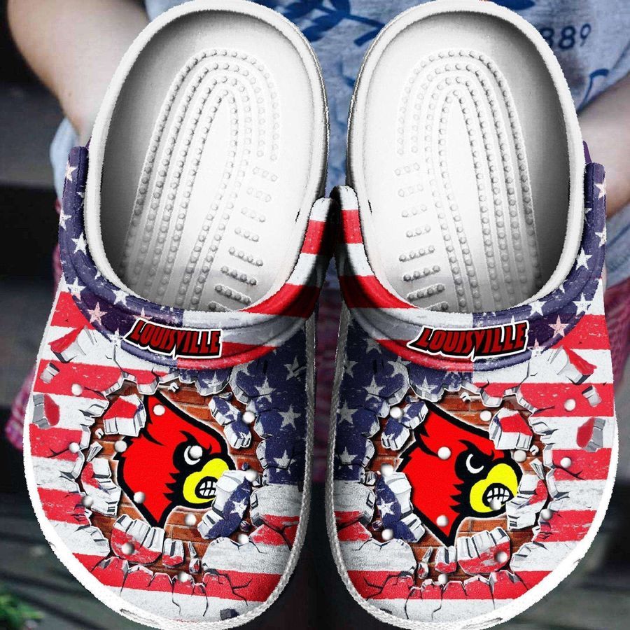 Louisville Arizona Cardinals NFL gift For lover Rubber Crocs Crocband Clogs, Comfy Footwear TL97