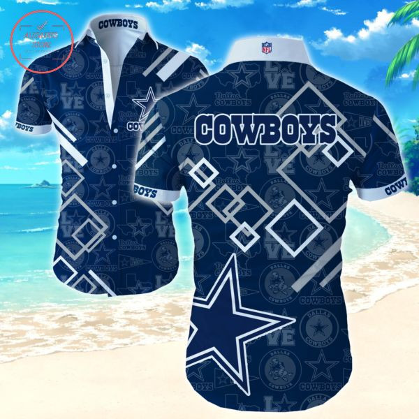 Love Dallas Cowboys Hawaiian Shirts