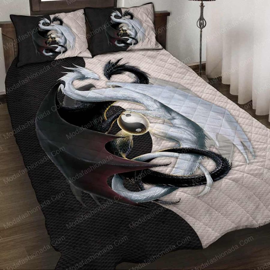 Love Dragons Animal 12 Bedding Set – Duvet Cover – 3D New Luxury – Twin Full Queen King Size Comforter Cover