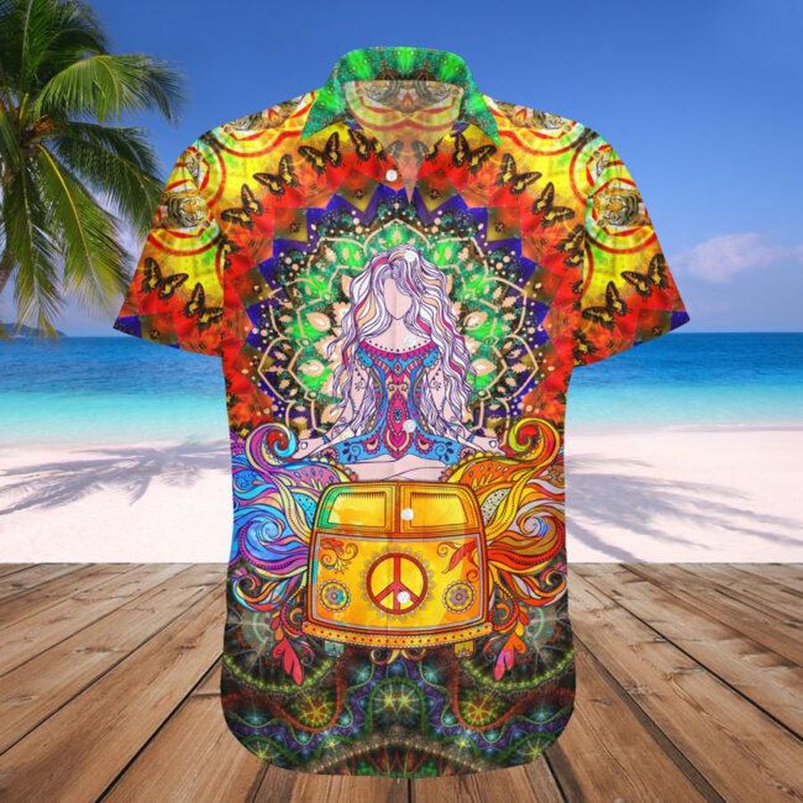 Love Hippie Hawaiian Shirt Pre11201, Hawaiian shirt, beach shorts, One-Piece Swimsuit, Polo shirt, funny shirts, gift shirts, Graphic Tee