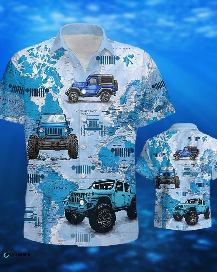 Love Jeep V2 Car Hawaiian Shirt For Jeep Drivers