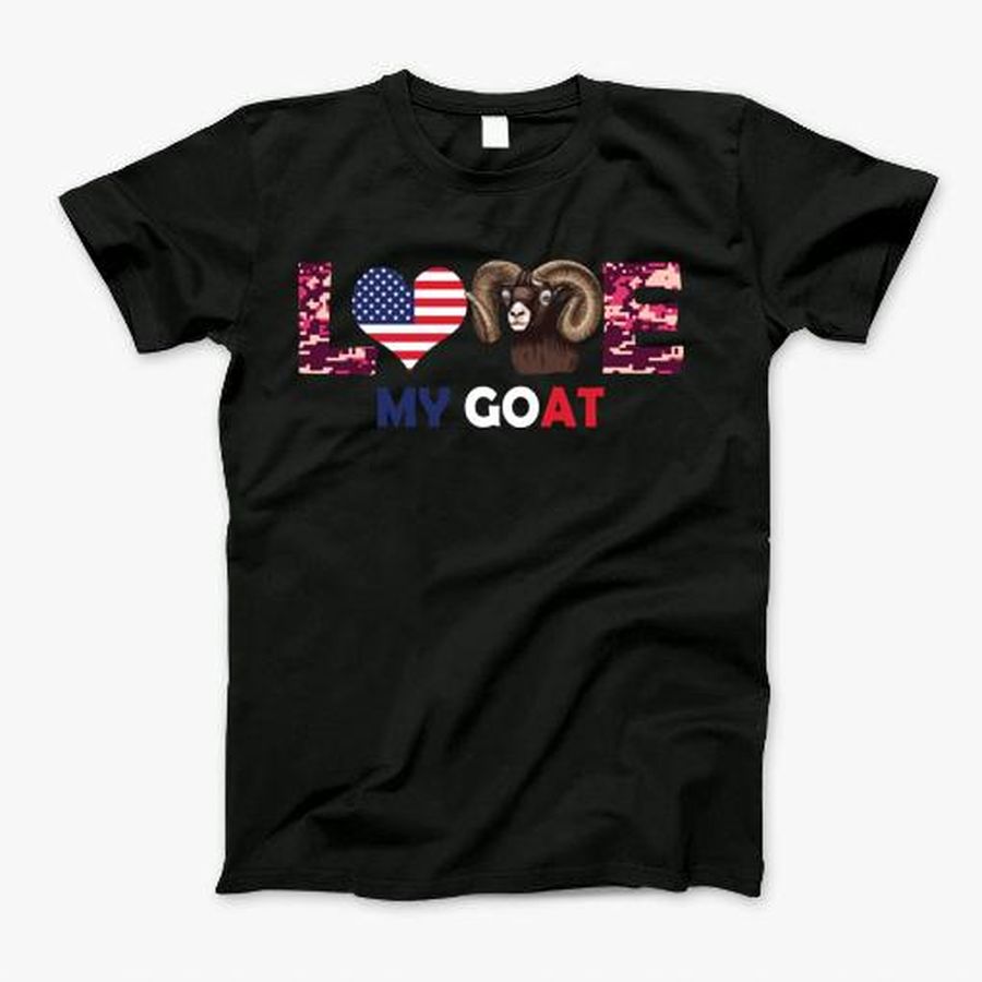 Love My Goat Patriotic American Flag T-Shirt, Tshirt, Hoodie, Sweatshirt, Long Sleeve, Youth, Personalized shirt, funny shirts, gift shirts