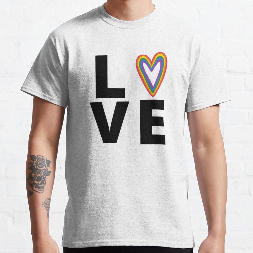 Love Pride Classic T-Shirt