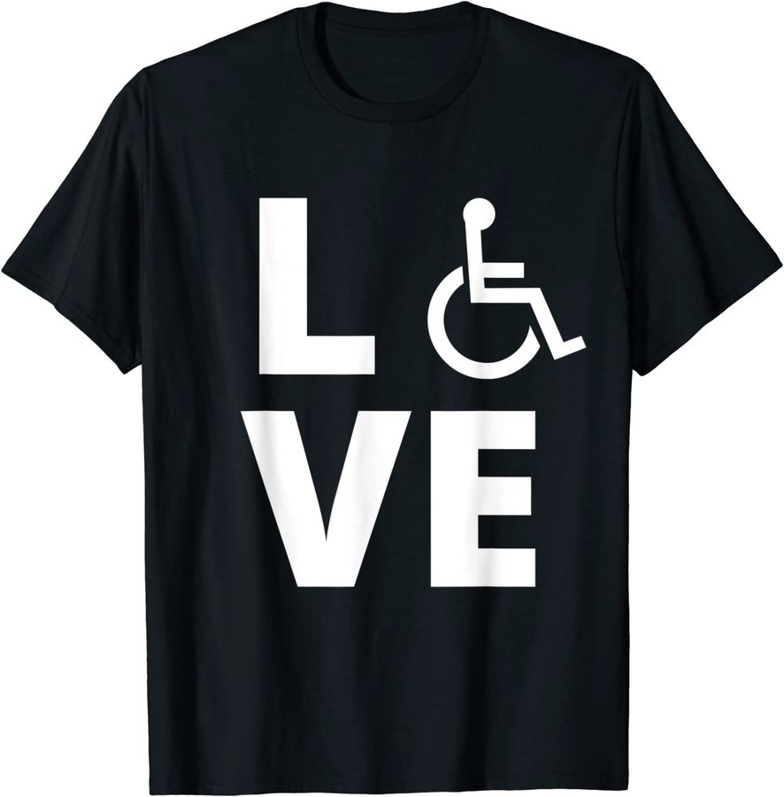 Love written with a wheelchair_1