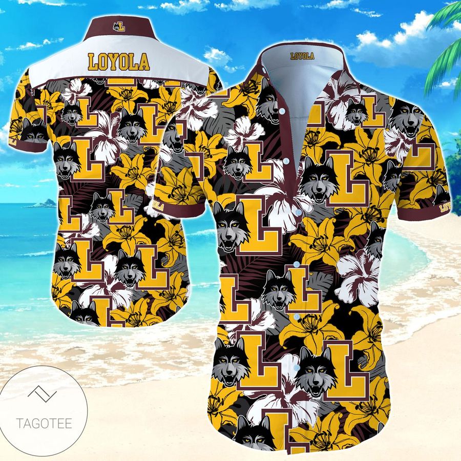 Loyola Ramblers Hawaiian Shirt