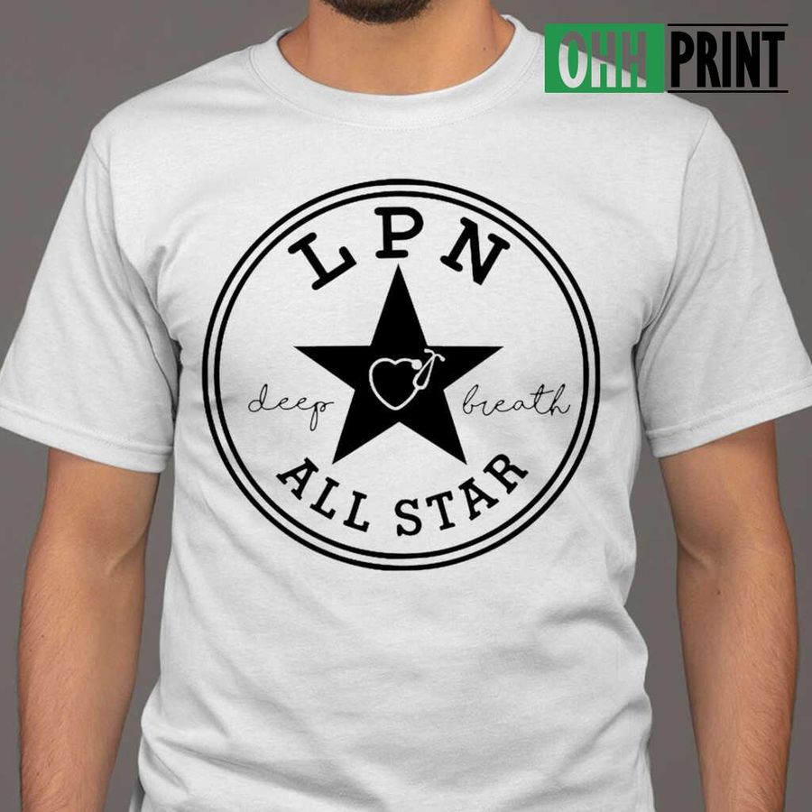 Lpn All Star Deep Breath T-shirts White