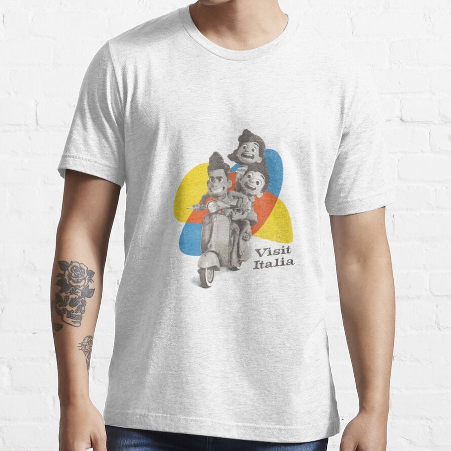 Luca Scooter Kids Visit Italia Essential T-Shirt